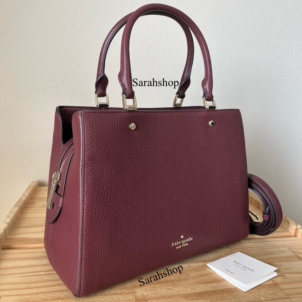 ♠️Kate Spade Leila medium triple compartment Satchel